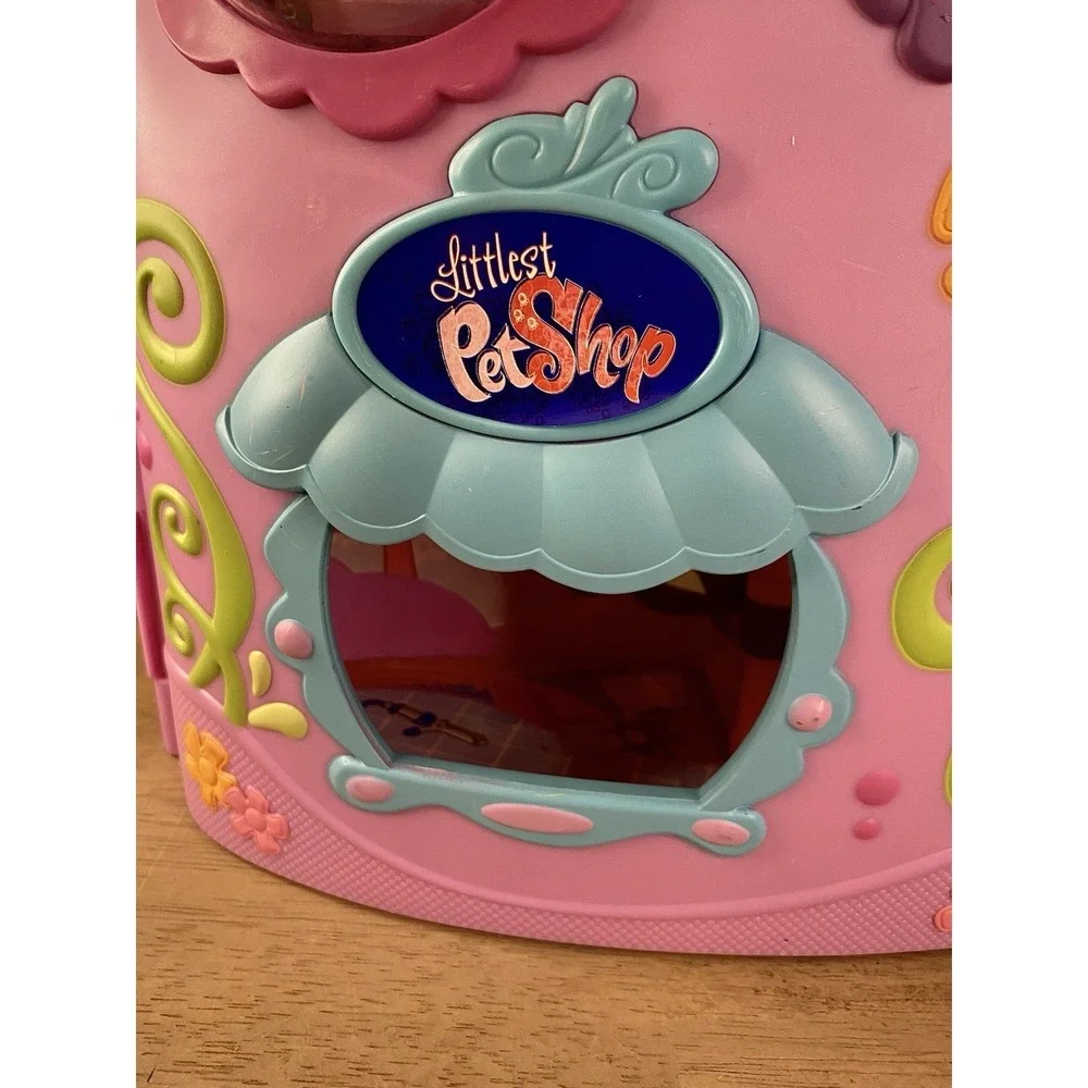 Littlest Pet Shop Tail Waggin Fitness Club Playset house 2007 Playhouse Vintage